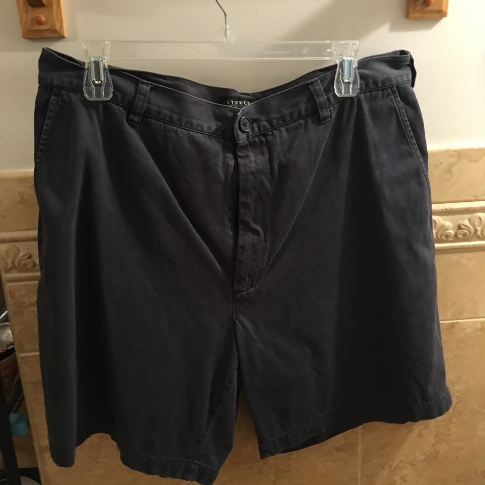 Blue Structure Men’s Flat Front Shorts size 36